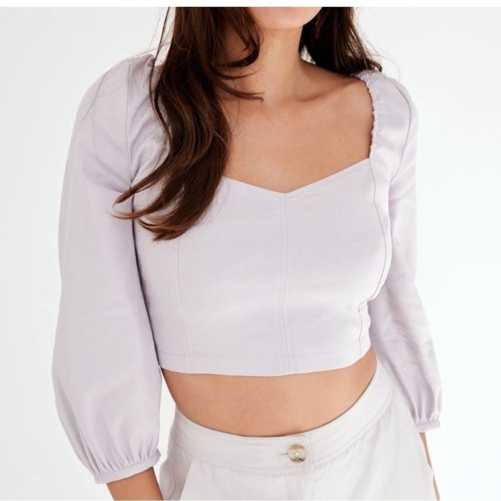 Aritzia Hadwyn Blouse White